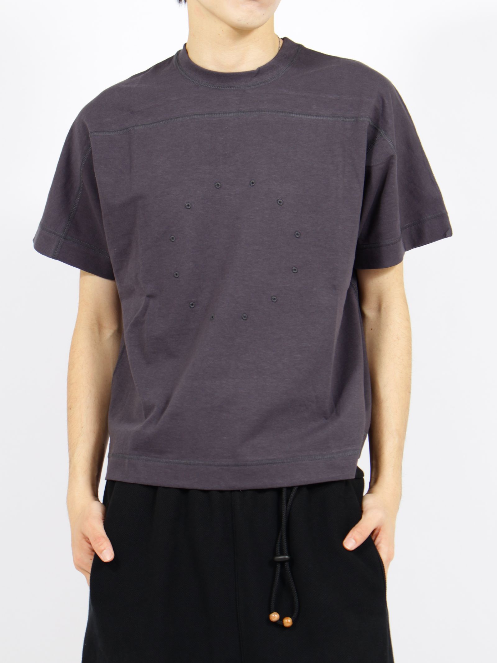 【26SS】サークル Tシャツ / CIRCLE T / チャコール