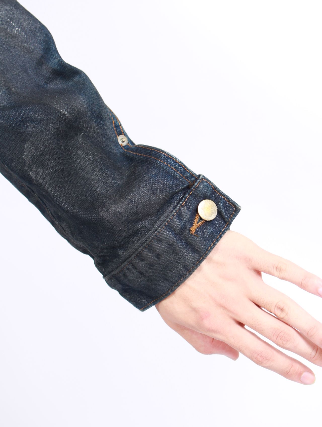 【25AW】 3D トラッカー ジャケット デニム ジャケット  / 3D TRUCKER JACKET / LUSTER COATED DARK INDIGO(ダーク インディゴ)