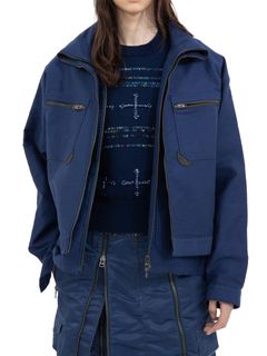 【25SS】"ヴィンセント" ドッキングフレンチ ワークジャケット / "VINCENT" DOCKING FRENCH WORK JACKET / インディゴ