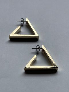 トリアングルピアス / ゴールド