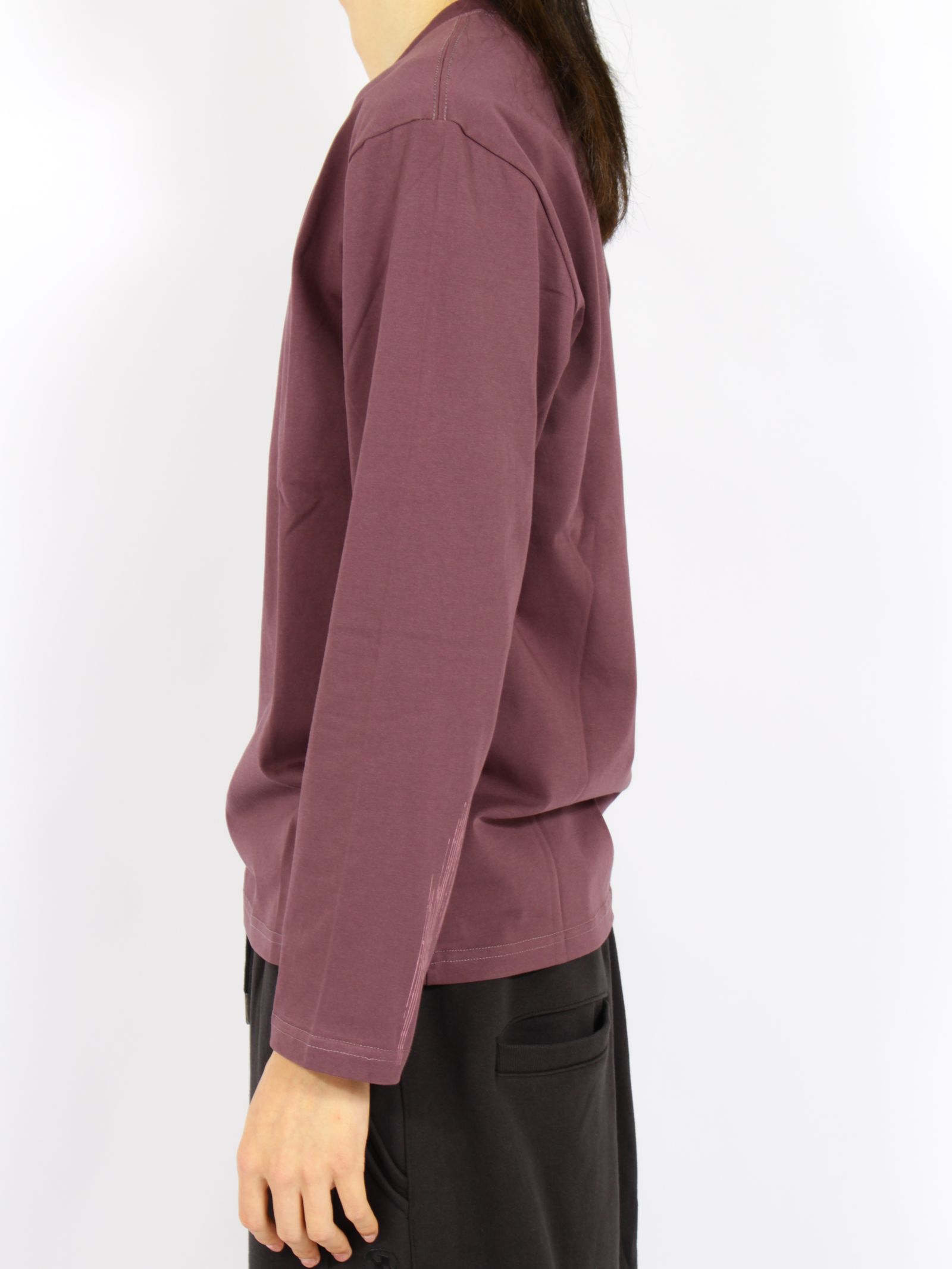 【26AW】ロゴ ロング スリーブ ロンT / LOGO LONG SLEEVE / WINE