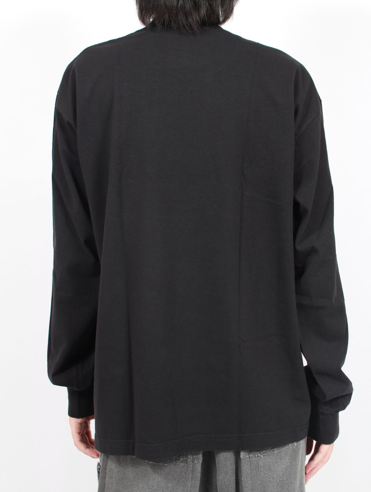 【25AW】レジストレーション フォーム ロングスリーブカットソー パックTシャツ / REGISTRATIOON FORM / LSC / ブラック