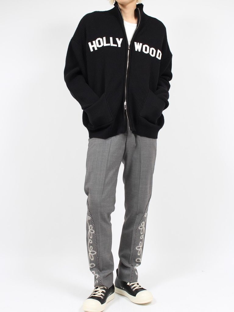 DAIRIKU - 【24SS】ハリウッドサイン ドライバーズ ニット  