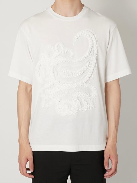【26SS】刺繍 Tシャツ / T-SHIRT / ホワイト