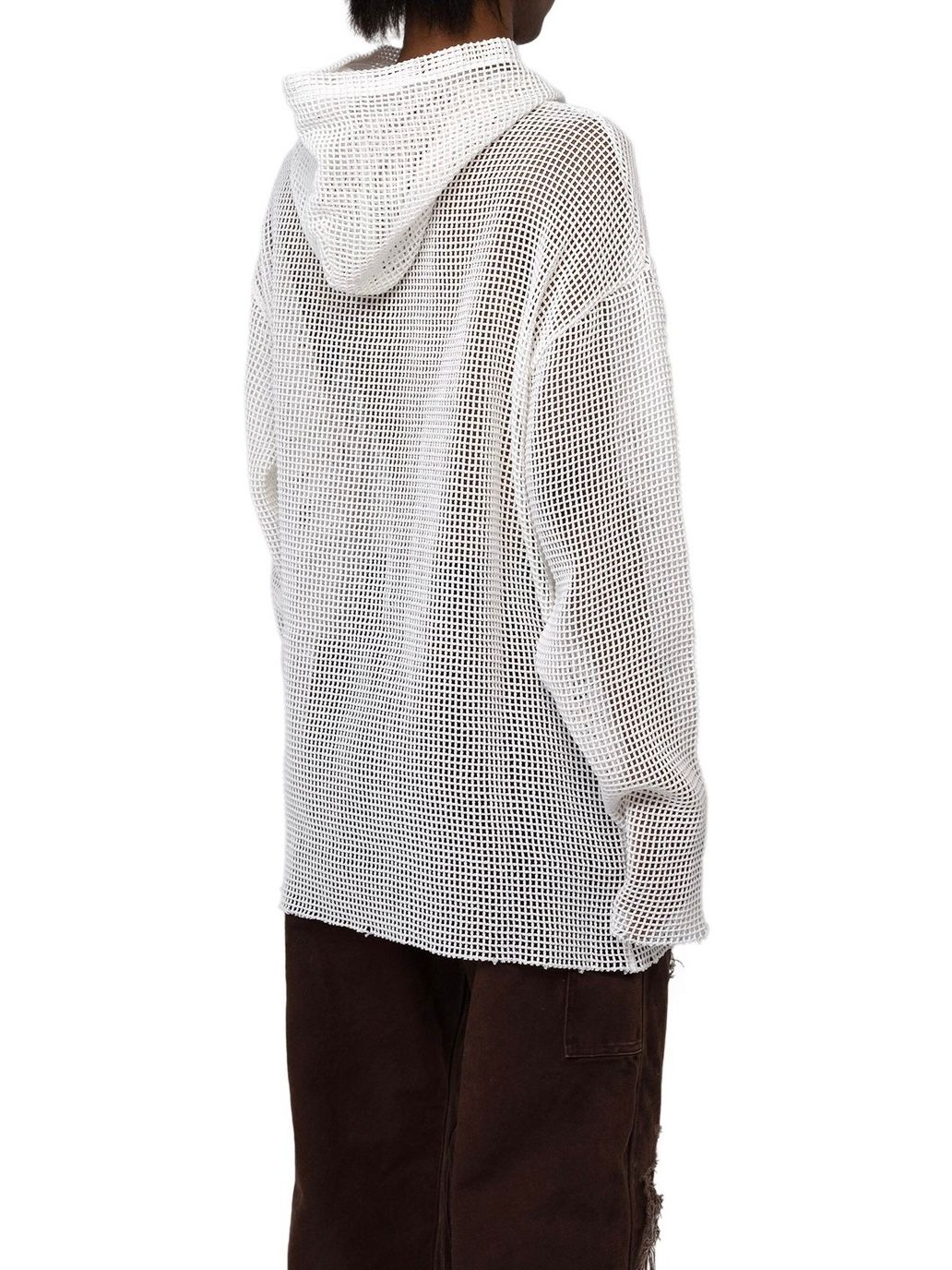 KAMIYA - 【23AW】メッシュ パーカー / MESH HOODED LONG SLEEVE