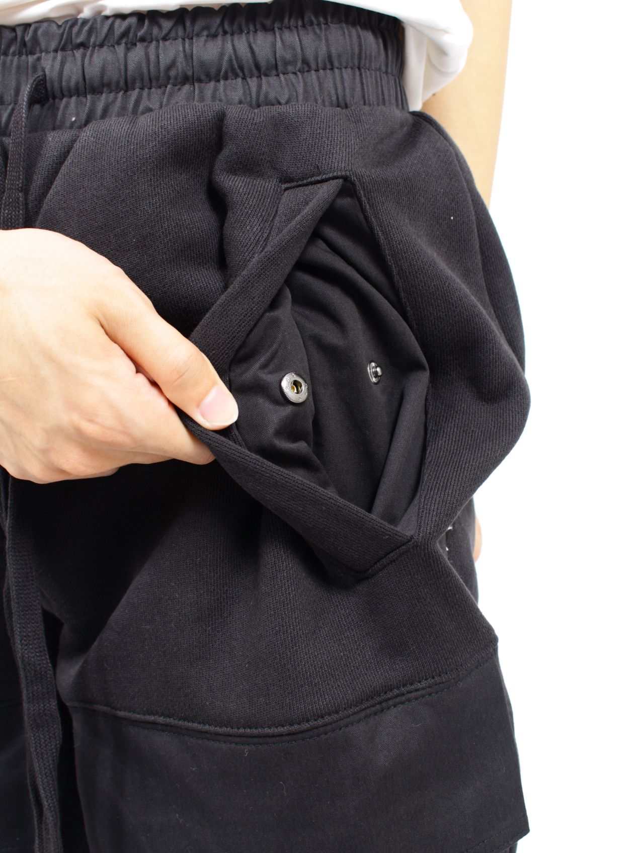 ユーティリティ スウェット パンツ / UTILITY SWEATS / SOOT(ブラック)