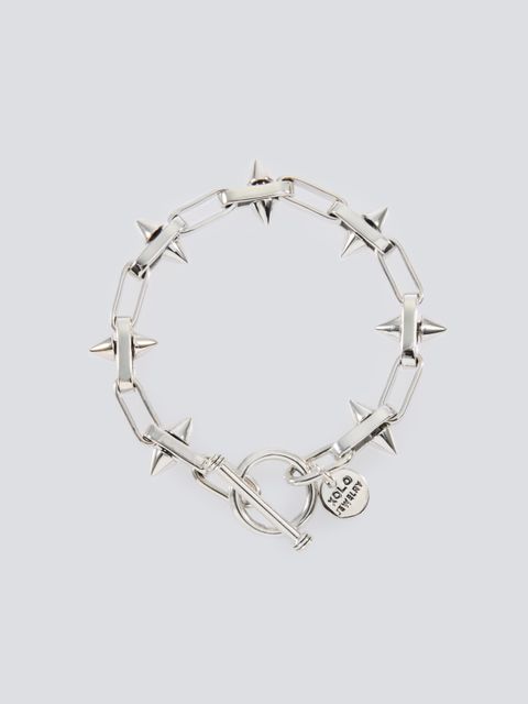 スパイク リンク ブレスレット / SPIKE LINK BRACELET -15mm- / シルバー