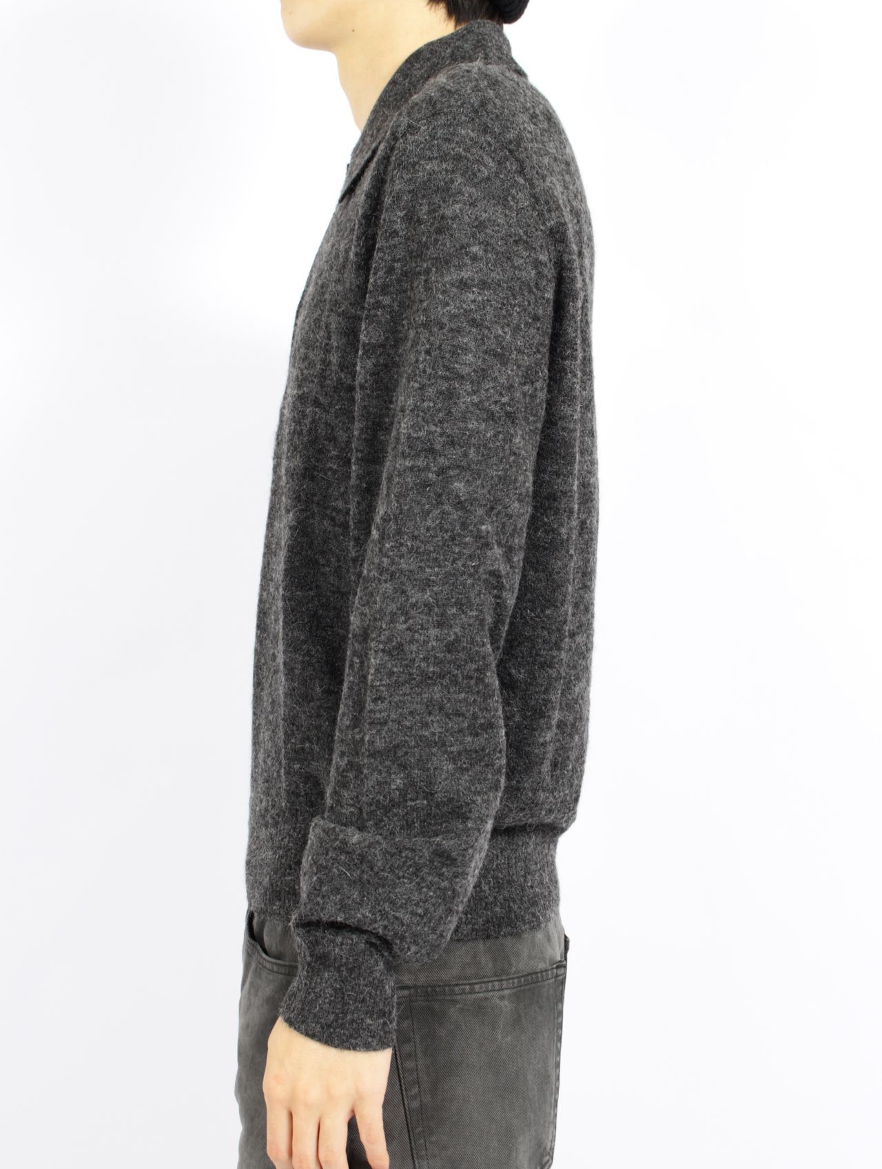 【25AW】アルパカ ニット プロパー セーター / PROPER SWEATER / GREY(グレー)