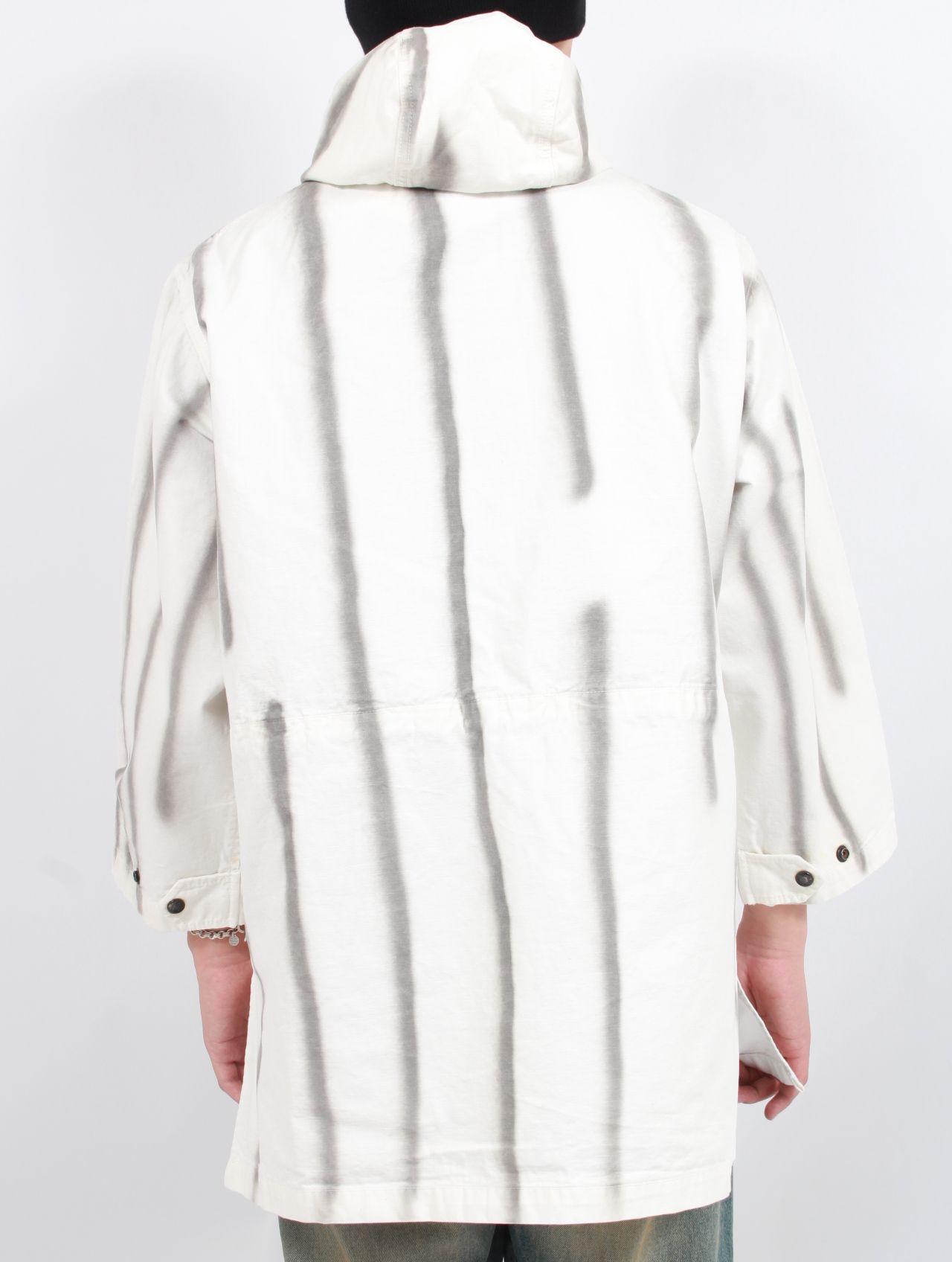 【25SS】プリント モッズ コート / PRINT MODS COAT / ホワイト