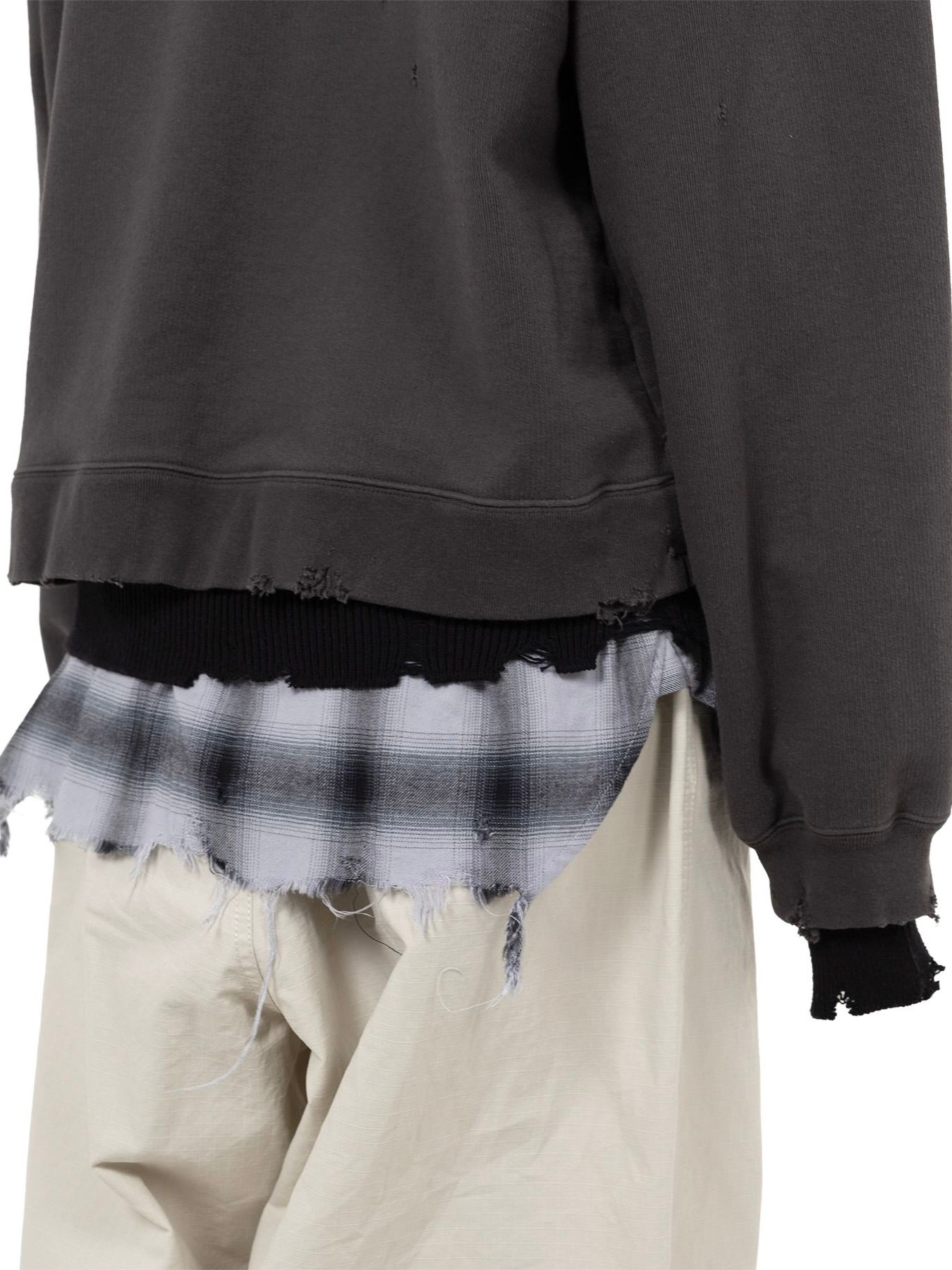 【25AW】トリプル レイヤード プルオーバー / TRIPLE LAYERD PULLOVER / ブラック