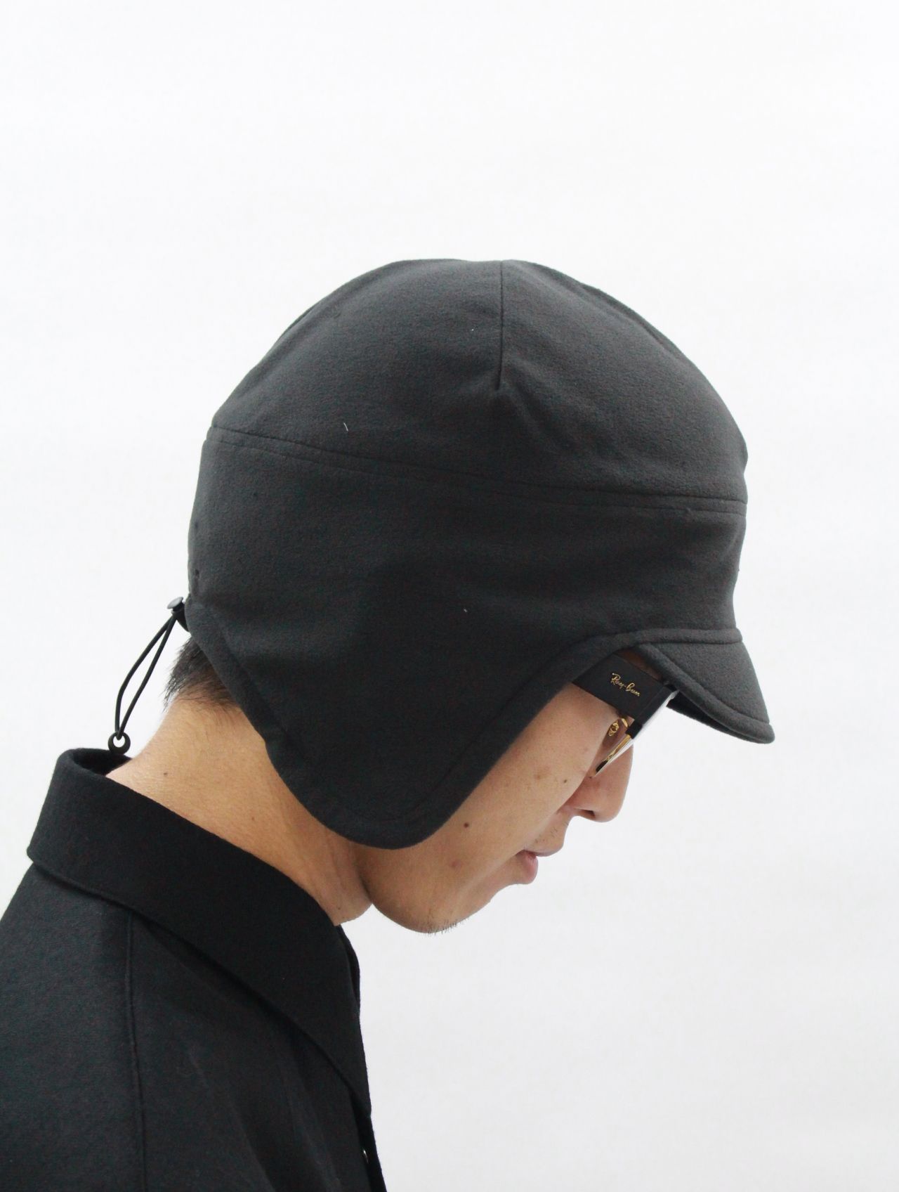 【25AW】フリース キャップ / FLEECE CAP / チャコール