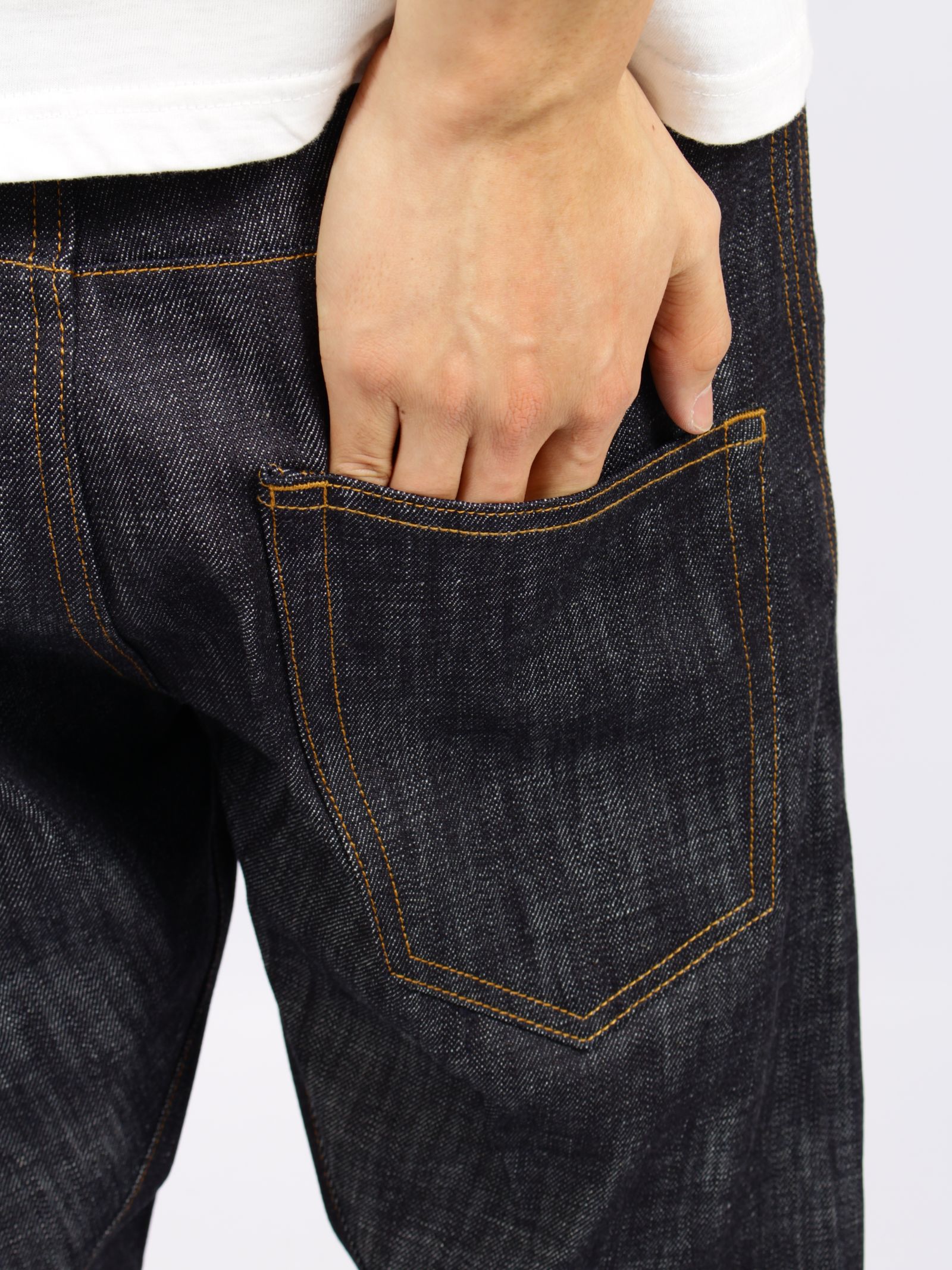 【26AW】新モデル 3D ツイステッド ジーンズ  / 3D TWISTED JEANS  / RAW INDIGO (ロー インディゴ)