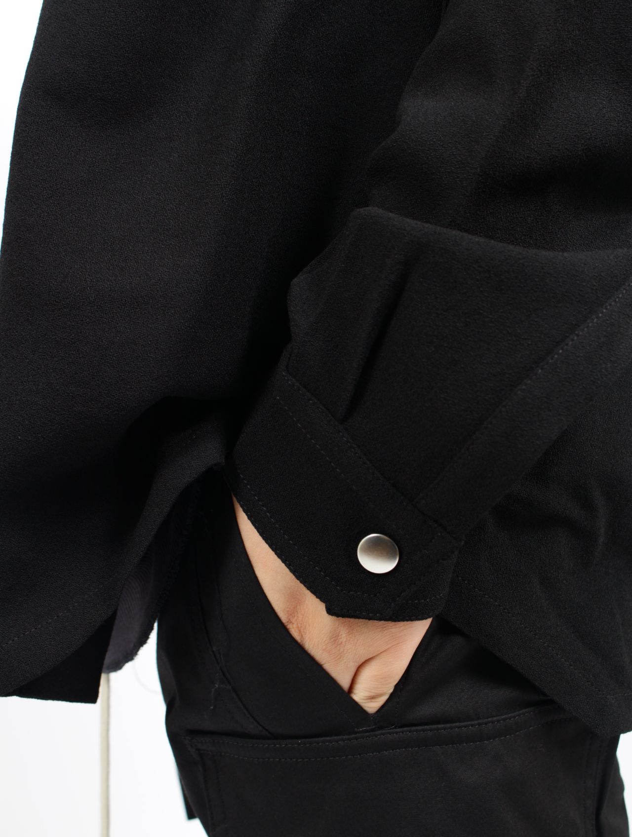 【関税込】Rick Owens リックオウエンス ミニマルラリー シャツ RICK OWENS - 【25AW】ラリー フォグポケット シャツ / LARRY