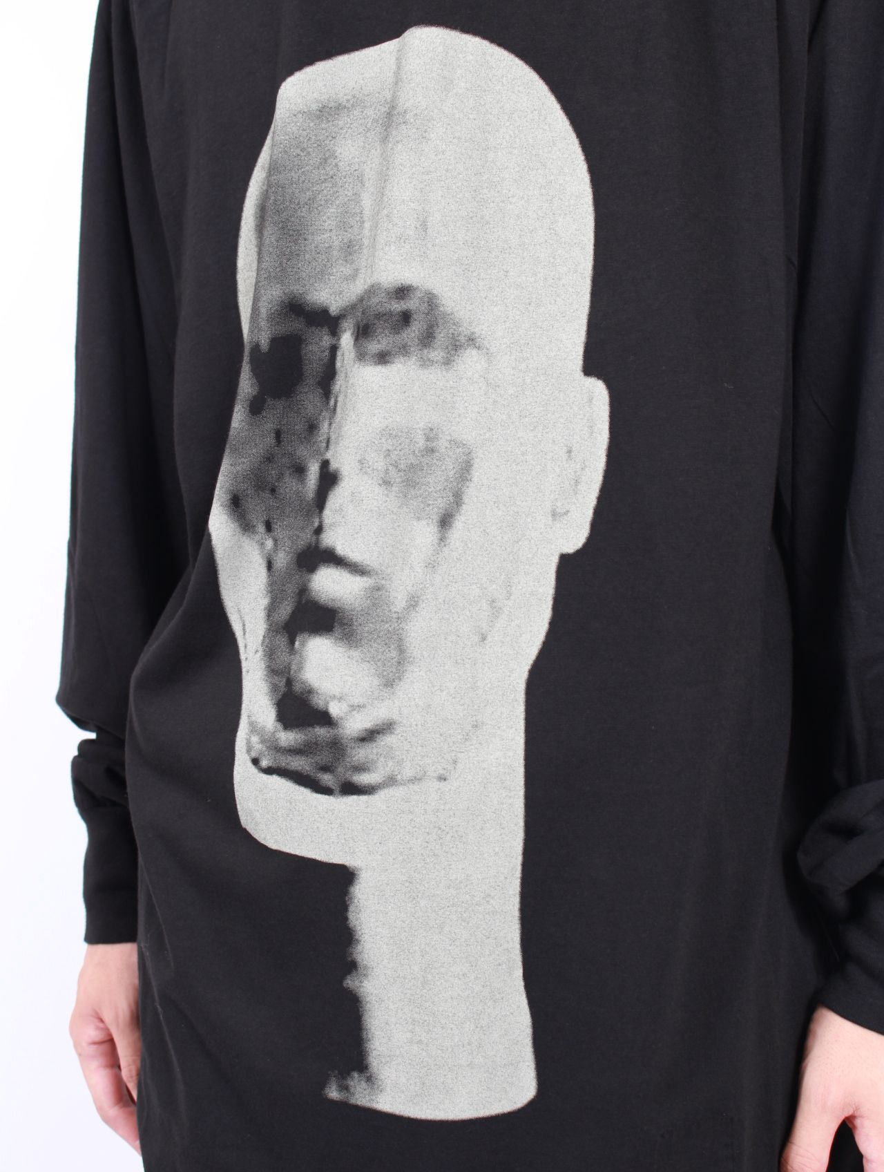 【25AW】ジャンボ LS T グラフィック ロングスリーブ 長袖 Tシャツ / JUMBO LS T / ブラック×パール