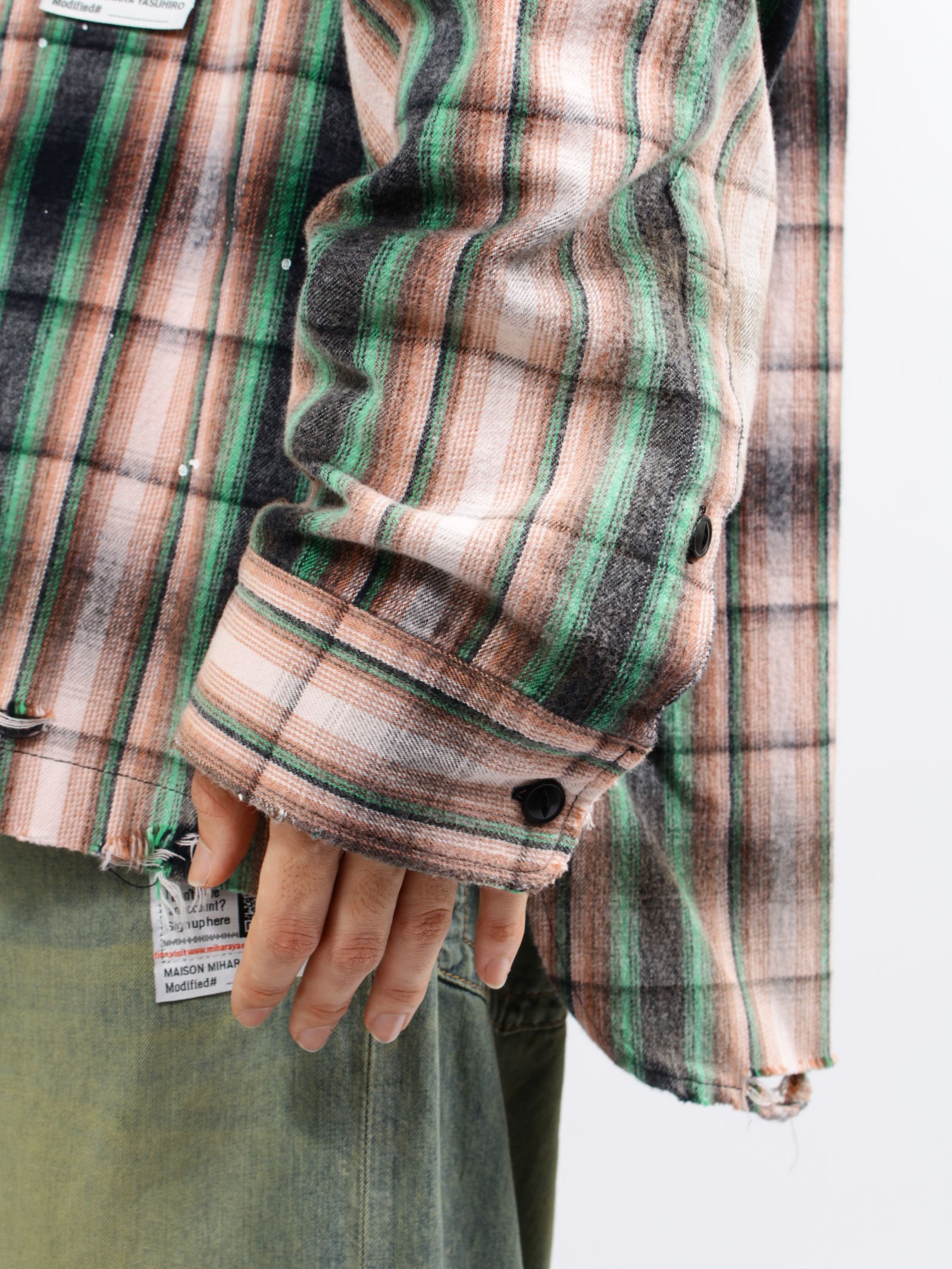 【26SS】ヴィンテージ ライク チェック シャツ / VINTAGE LIKE CHK SH / ピンク