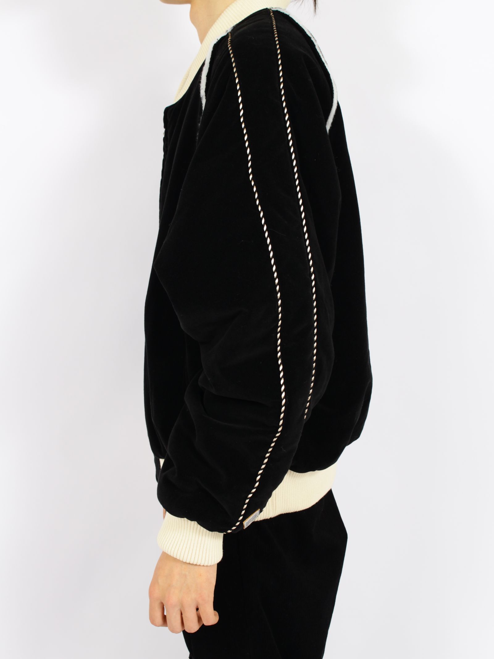 【26AW】ベルベティーン プレーン スーベニア ジャケット / VELVETEEN PLAIN SOUVENIR JKT / ブラック