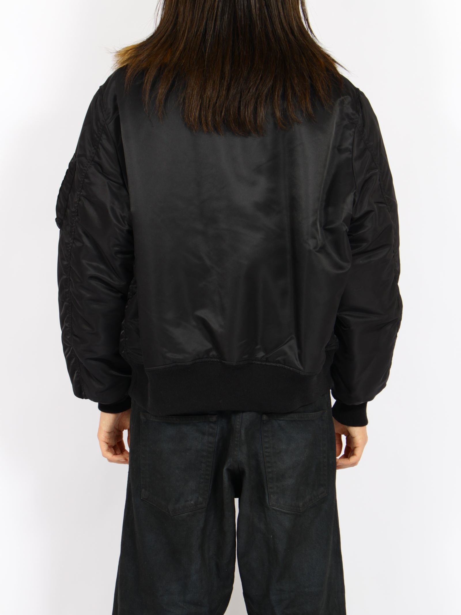 【26AW】 ファー フライト ジャケット / FUR FLIGHT JACKET / ブラック
