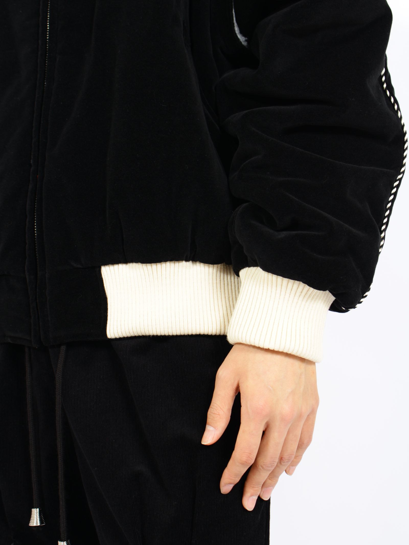 【26AW】ベルベティーン プレーン スーベニア ジャケット / VELVETEEN PLAIN SOUVENIR JKT / ブラック