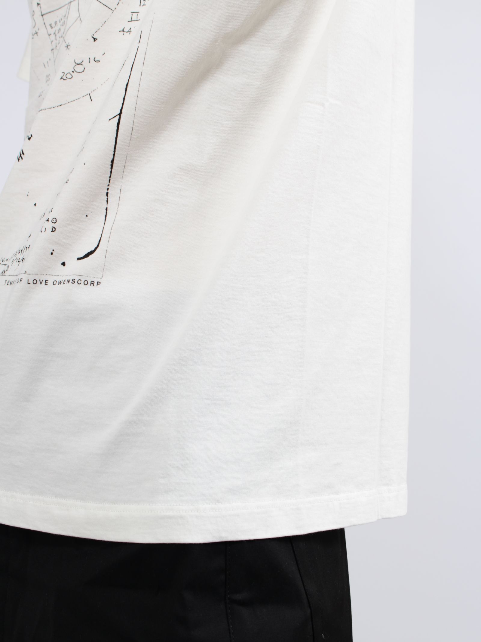 【26SS】ブラッド 半袖 プリント Tシャツ / BRAD T / ミルク×ブラック