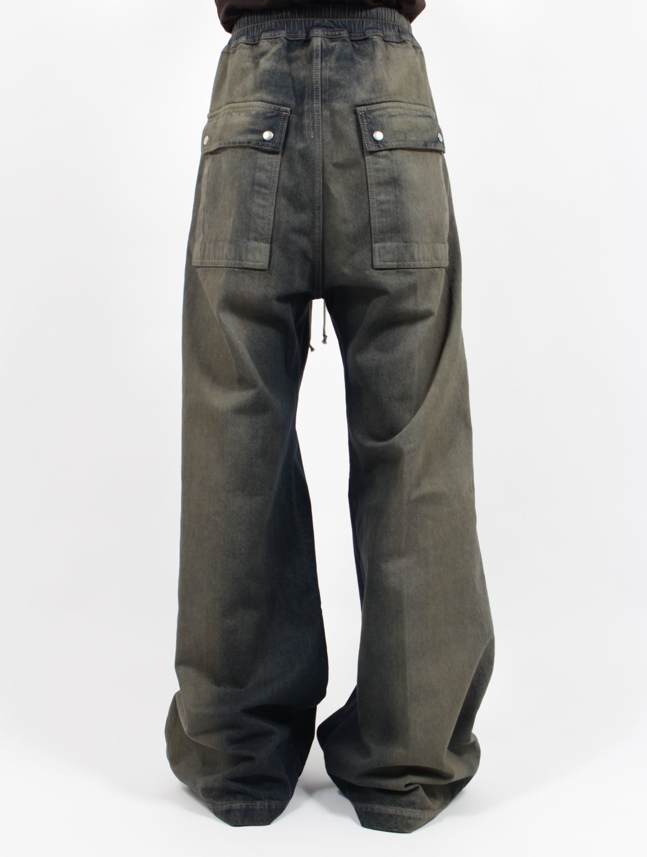 【関税込み】Rick Owens ブラック Pillar デニム マキシスカート Rick Owens Dirt Pillar デニムマキシスカート | ブラック