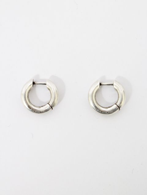 【25AW】マリエラ アナトミック ループ ピアス / MARIELA ANATOMIC LOOP EARRINGS / シルバー