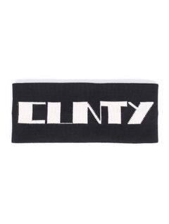 【25AW】ニット ヘッドバンド / HEADBAND / ブラック×パール