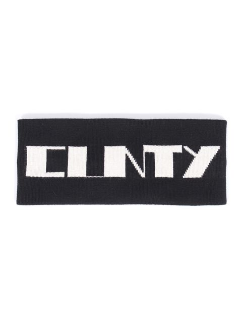 【25AW】ニット ヘッドバンド / HEADBAND / ブラック×パール