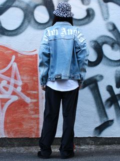 【Palm Angels 21SS】Gジャン ストリートコーデ