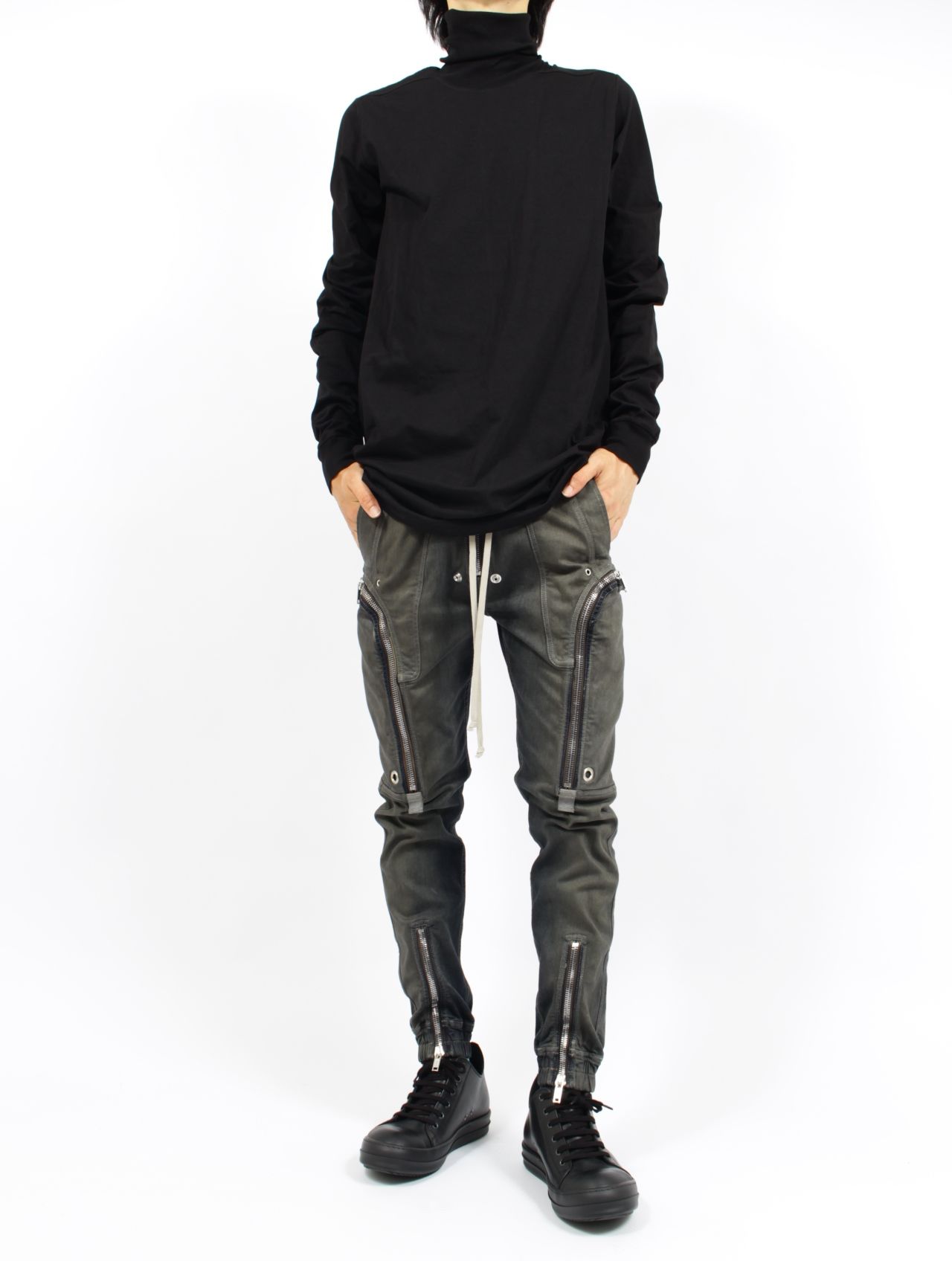 RickOwens 24AW Bauhaus カーゴパンツ RICK OWENS - 【25AW】デニム バウハウス カーゴパンツ