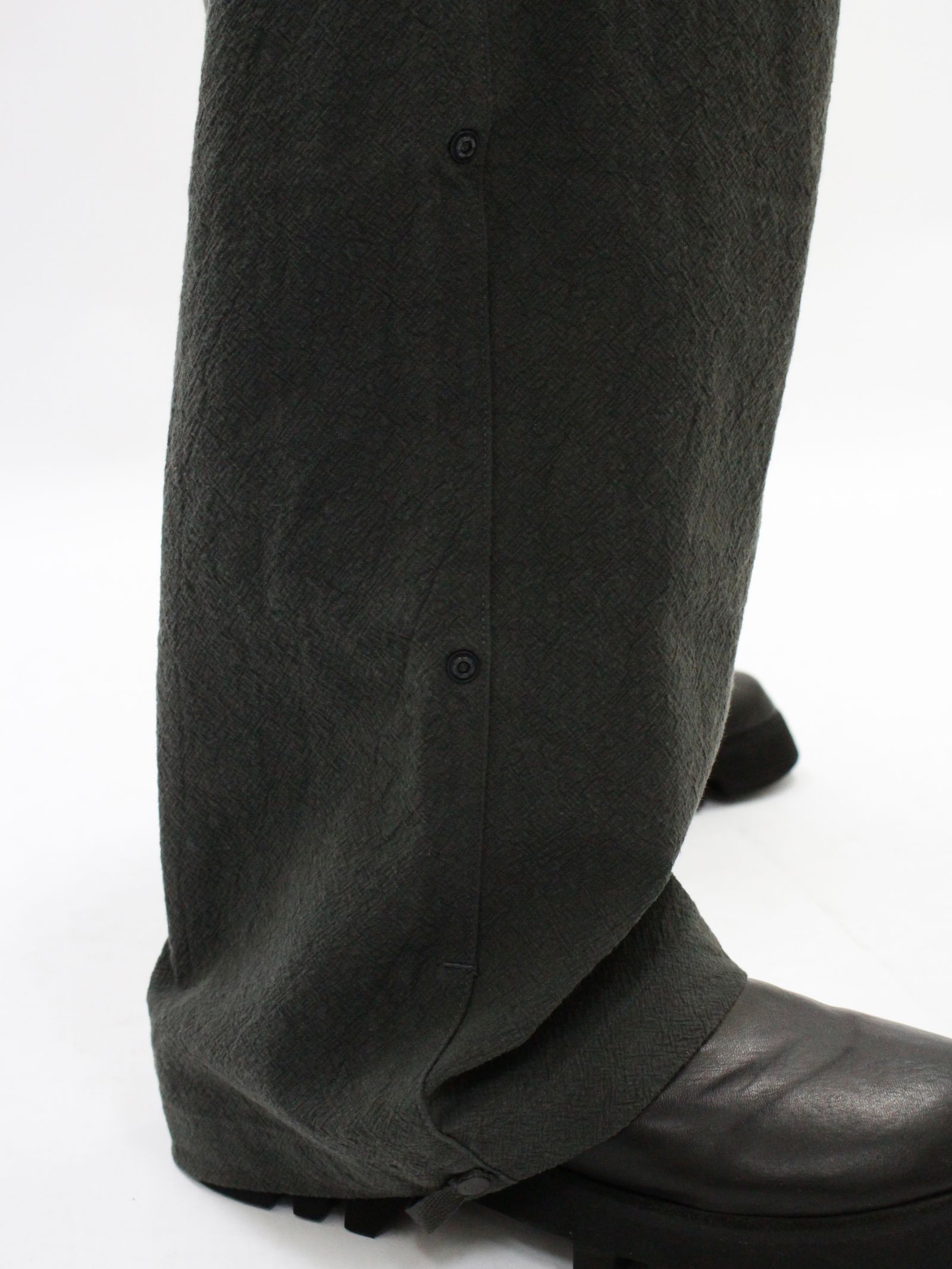 【26SS】ウェーブ テープド パンツ / WEAVE TAPED PANTS / グレー