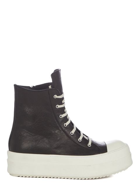 【25AW】メガバンパー ハイカット スニーカー / MEGA BUMPER SNEAKS / ブラック × ホワイト