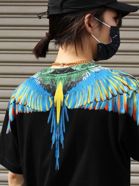 MARCELO BURLON,GalaabenDを使用したカジュアルストリートコーデ