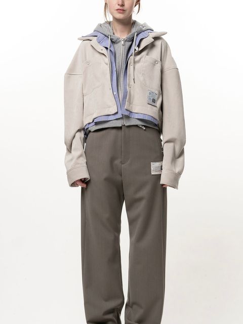【26AW】スリー レイヤード シャツ / THREE LAYERED SHIRTS / ホワイト