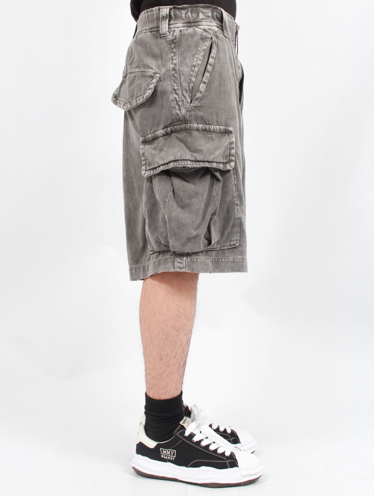 【25SS】アマチュア ソーン カーゴ ショーツ / AMATEUR SEWN SHORTS / ライトグレー