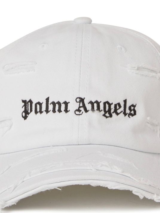 PALM ANGELS - 【23SS】デストロイ パームエンジェルスロゴ キャップ