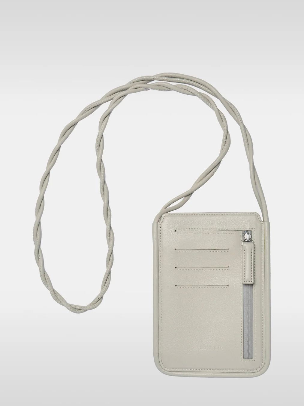 ウォレットバッグ ワイド / WALLET BAG WIDE / ホワイトベージュ