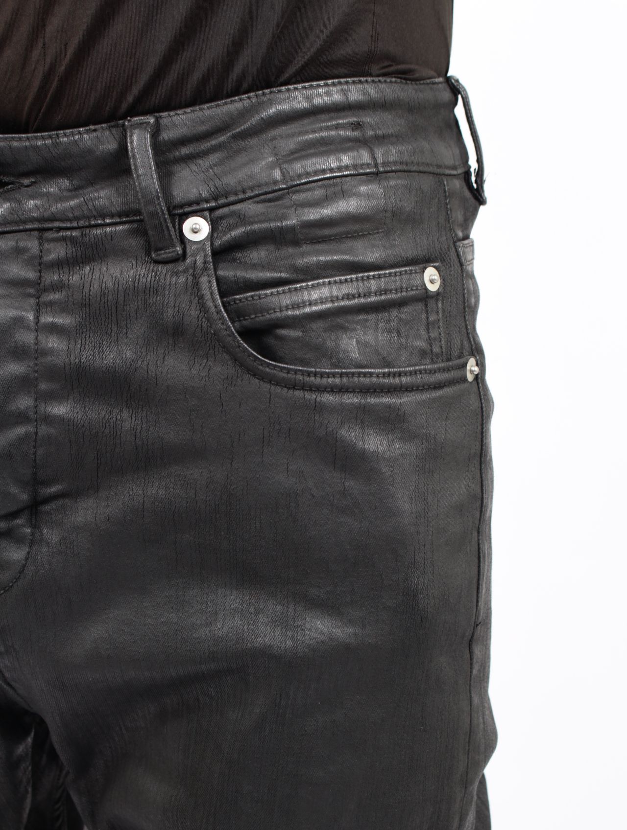 【26SS】デトロイト カット デニム パンツ テーパード パンツ / DETROIT CUT / ブラック