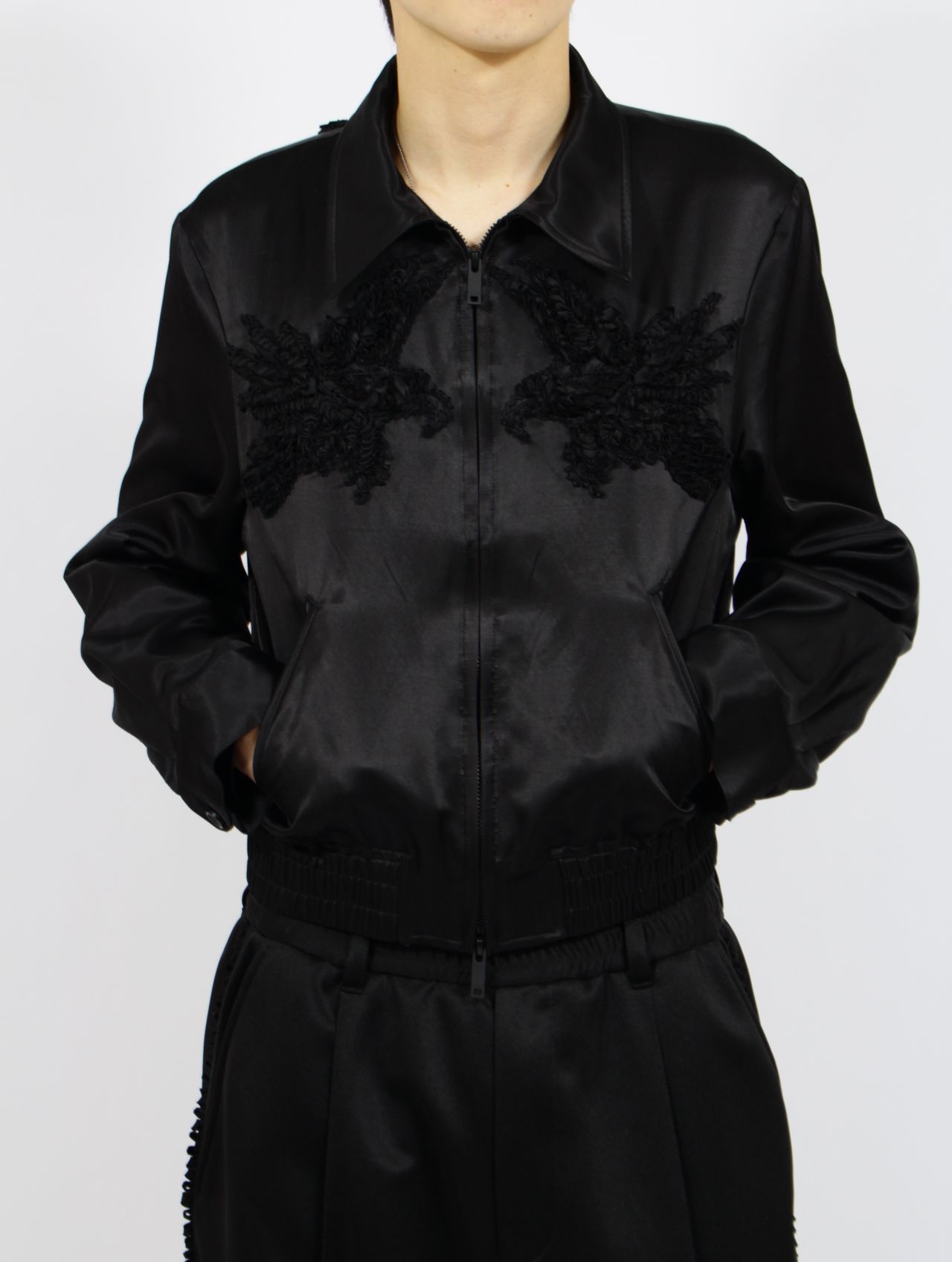 TAAKK - 【26SS】ジップ ブルゾン / ZIP BLOUSON / ブラック | STORY