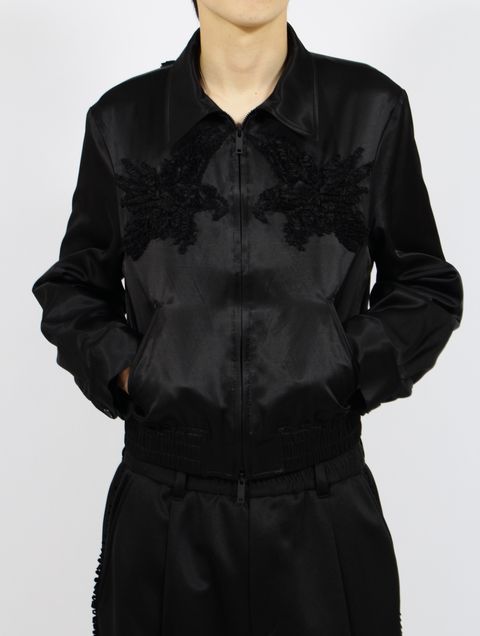 【26SS】ジップ ブルゾン / ZIP BLOUSON / ブラック