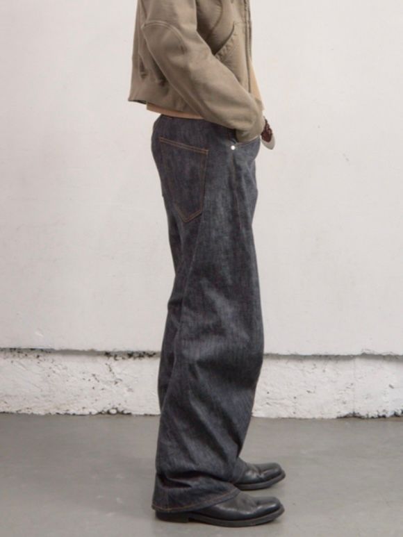 【26SS】3D ツイステッド ジーンズ / 3D TWISTED JEANS 3.0 / RAW INDIGO (ロー インディゴ)