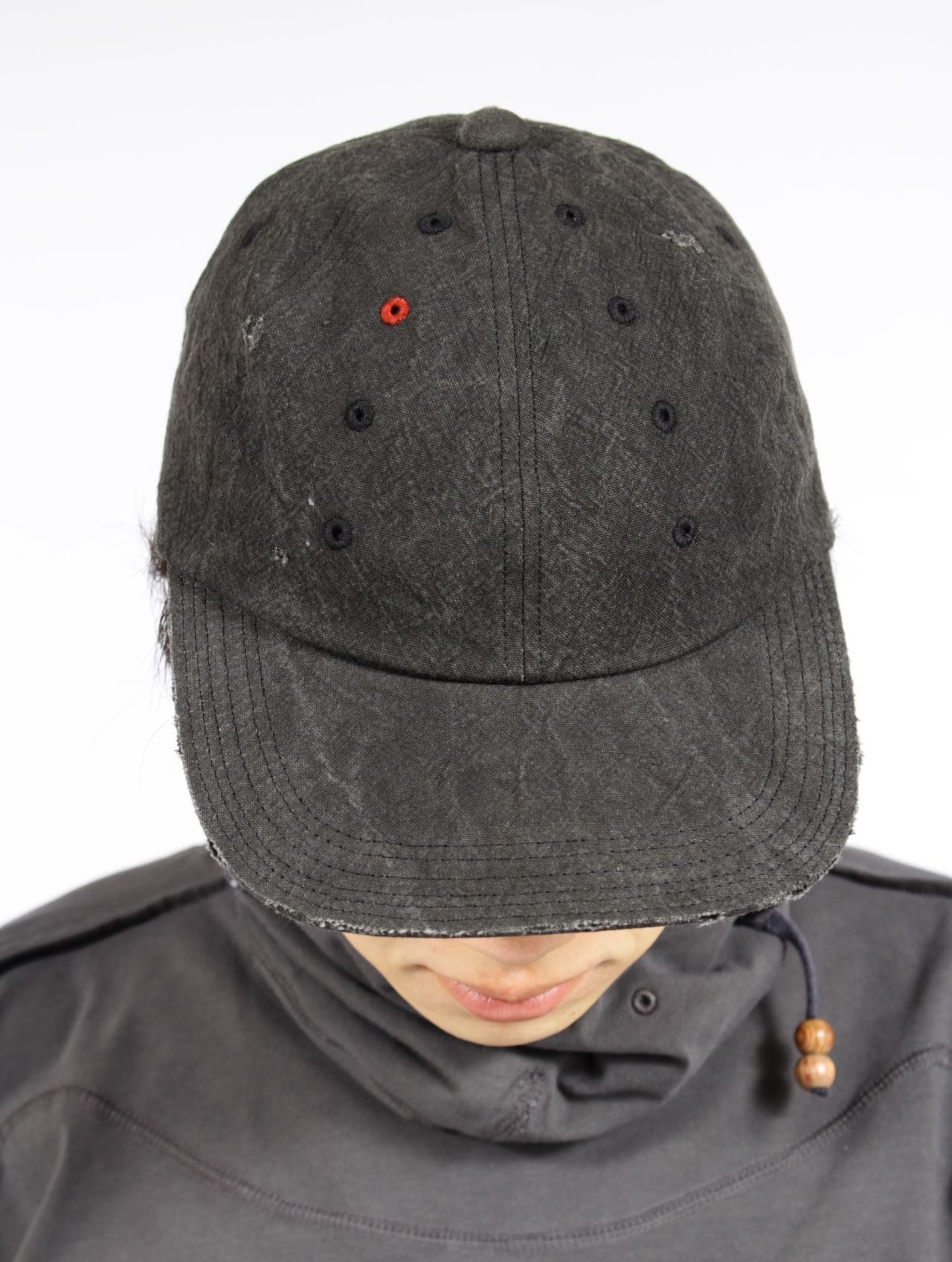 【25AW】シュテンドウシ キャップ / 朱点童子 CAP / チャコール