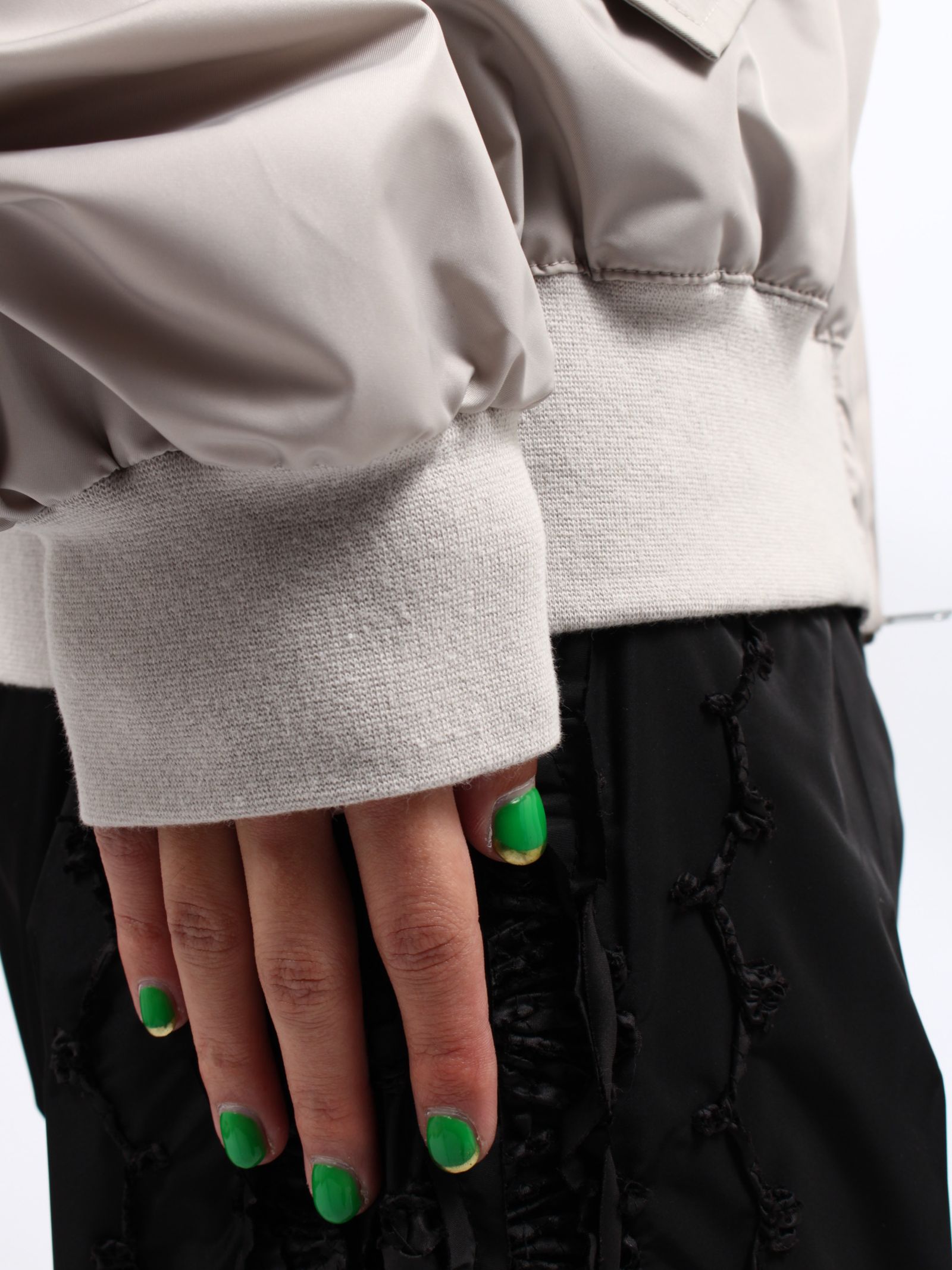 【25SS】シャーリング ドックイヤー ジャケット / SHIRRING DOG-EAR JACKET / ベージュ