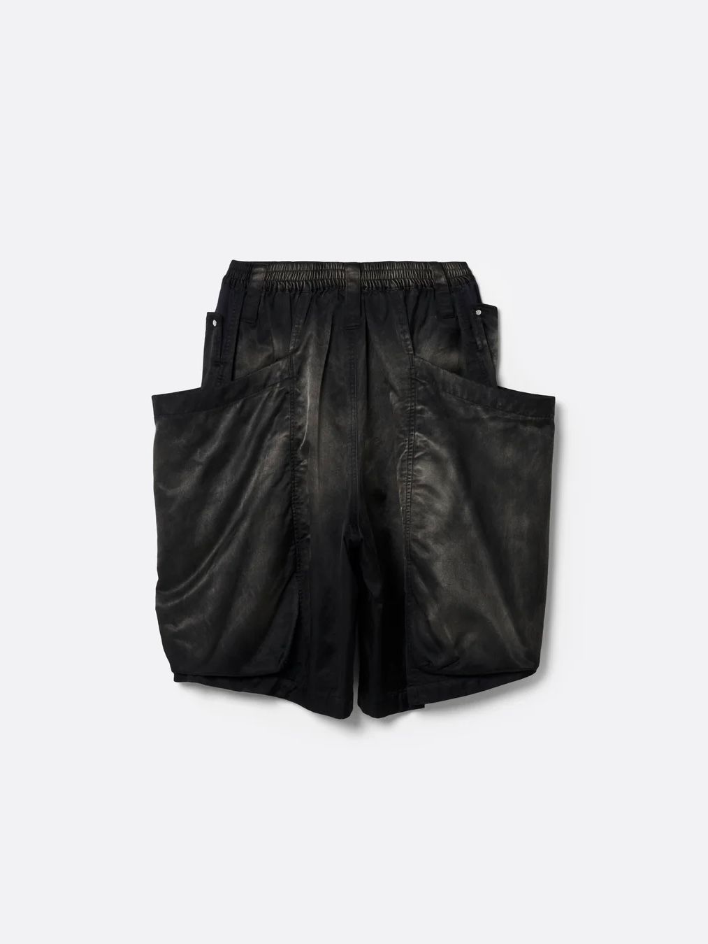 【26SS】ラスティ― サテン ガーデン ショート パンツ / RUSTY SATIN GARDEN SHORT PANTS .15 / ブラック