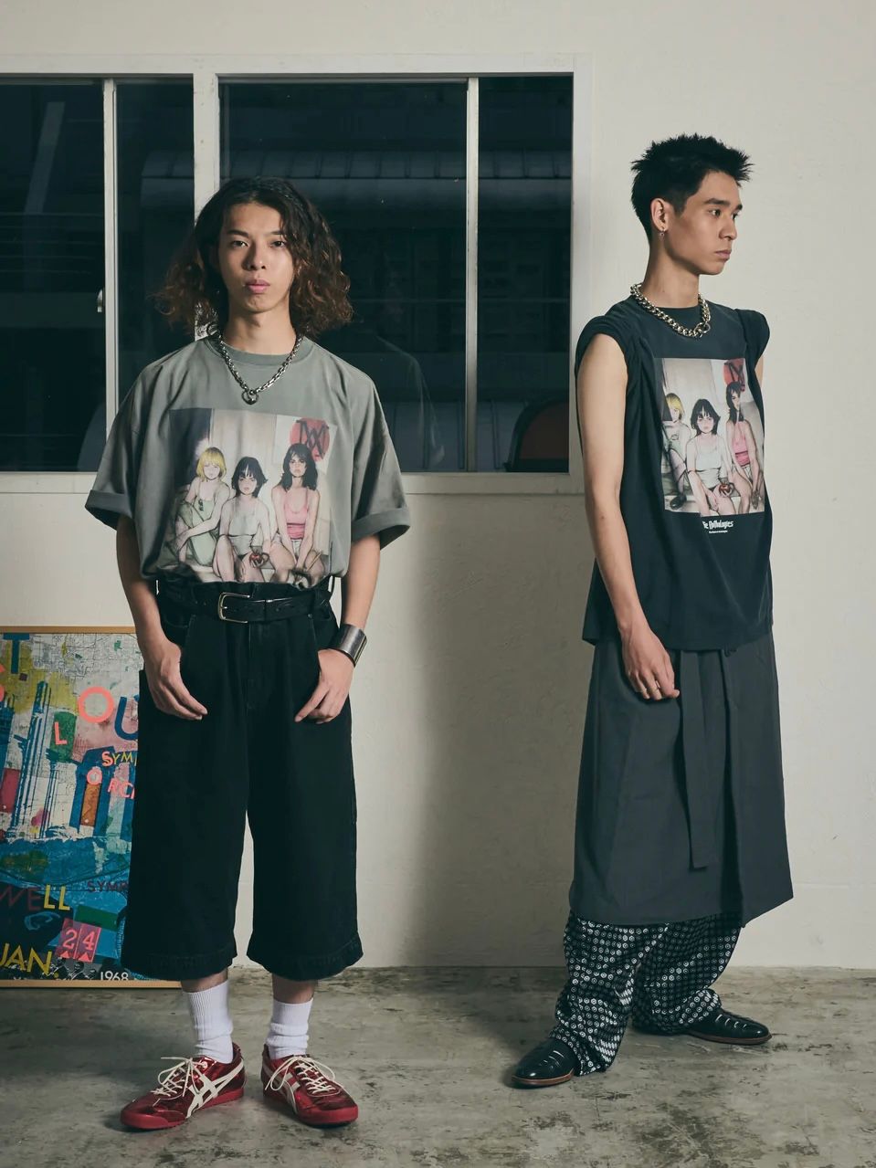 古塔つみ 描き下ろし オーバーサイズ Tシャツ / COTOH LAST ALBAM T-SHIRT / グレー