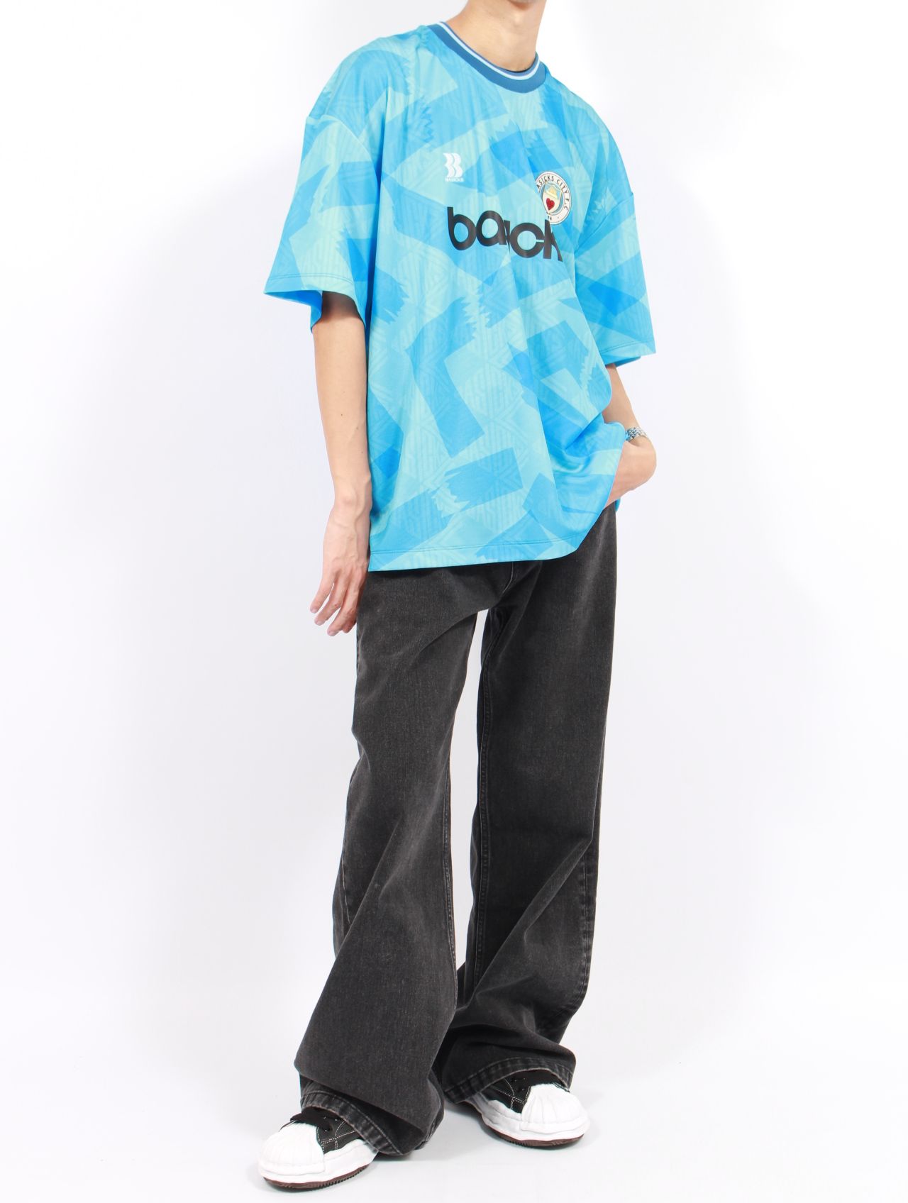 【25AW】フットボール シャツ / FOOTBALL SHIRT / ブルー