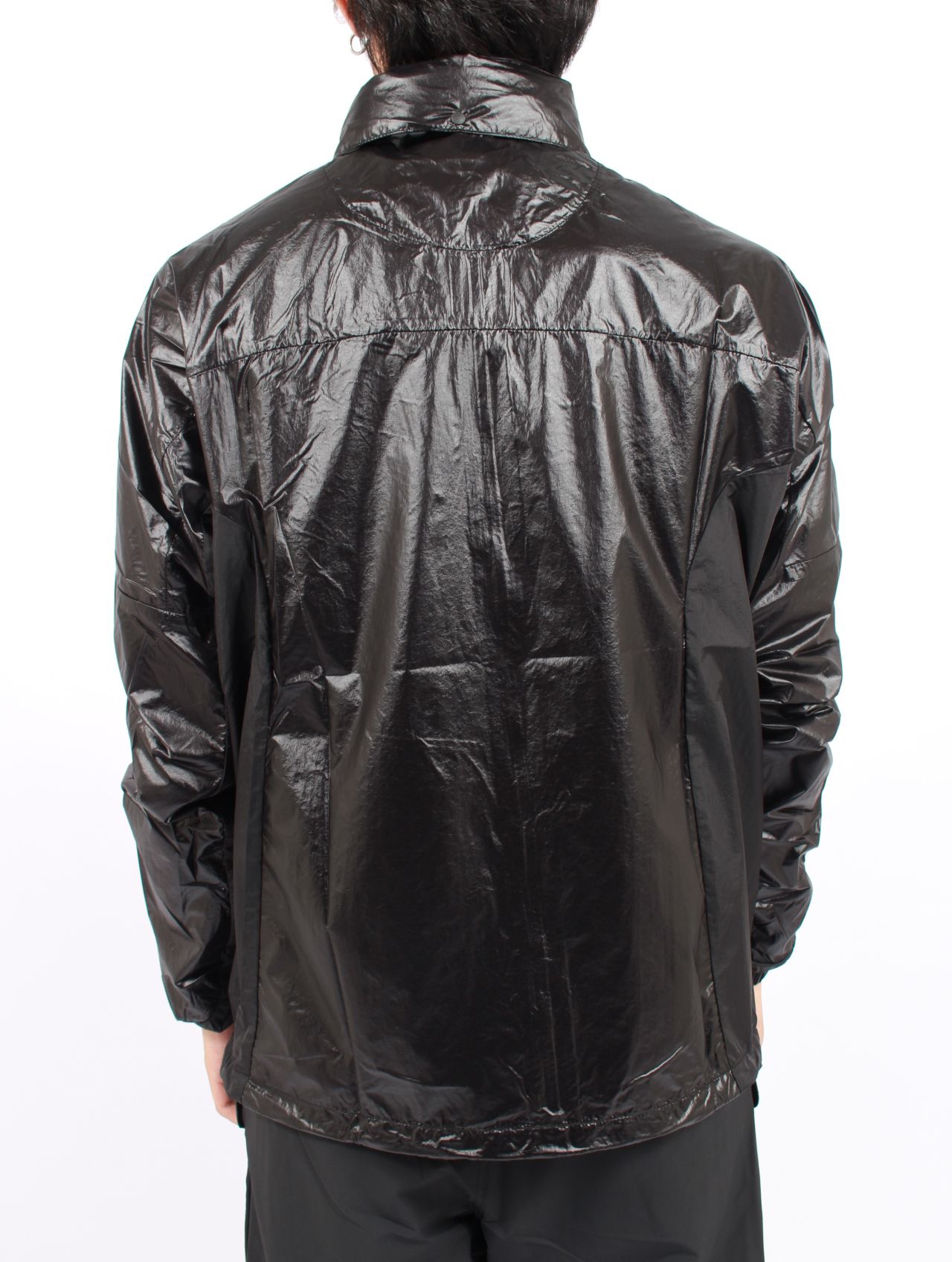 【25AW】シャイニーナイロン ラスター ジャケット / LUSTER JACKET / ブラック
