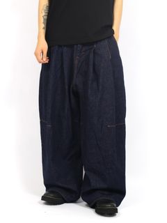 【定番】オーディナリー シティ バギー デニム パンツ / ORDINARY CITY BAGGY / インディゴ