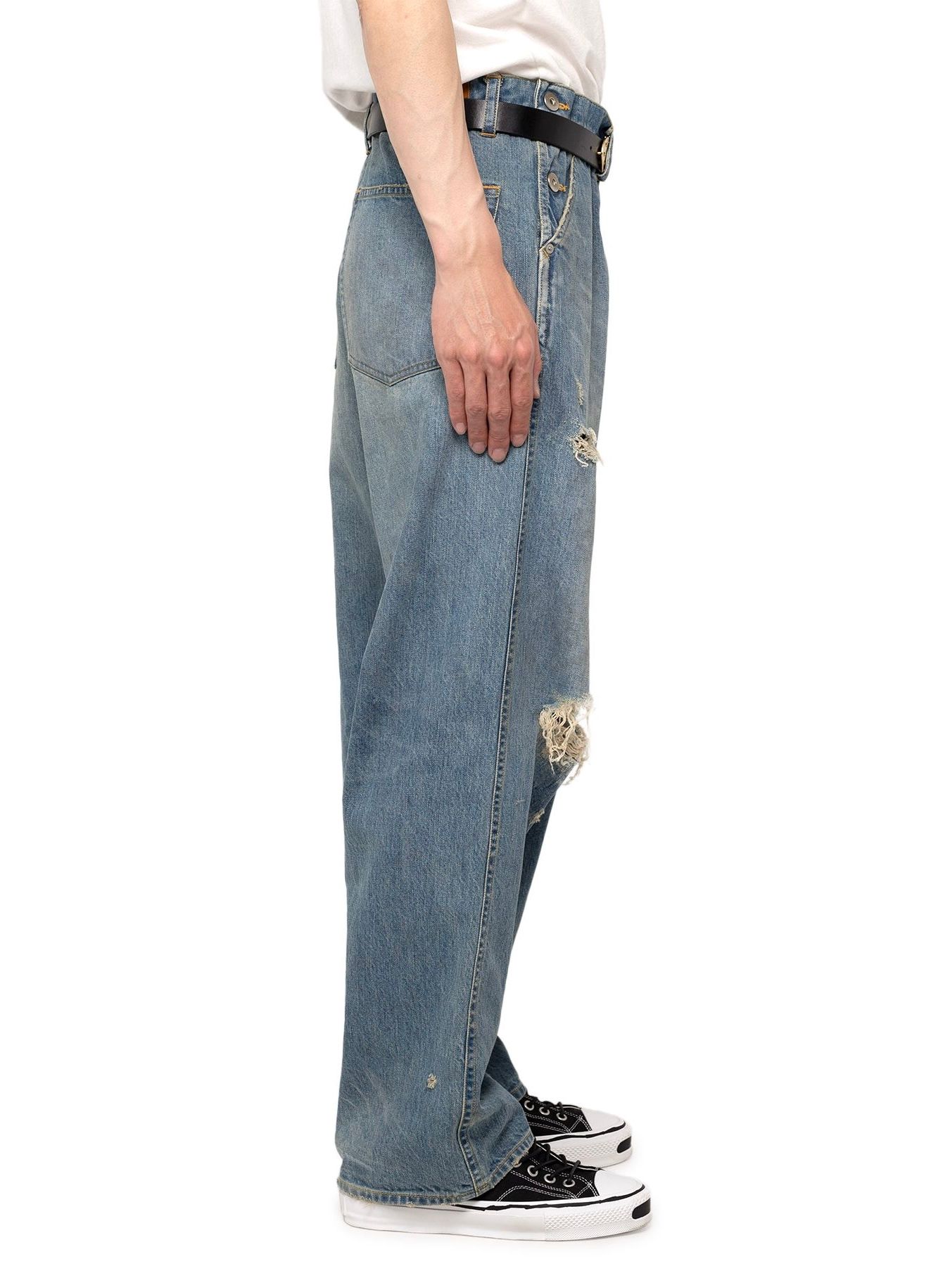 KAMIYA - 【24AW】デニム ワイド パンツ / DENIM WIDE PANTS / インディゴ | STORY