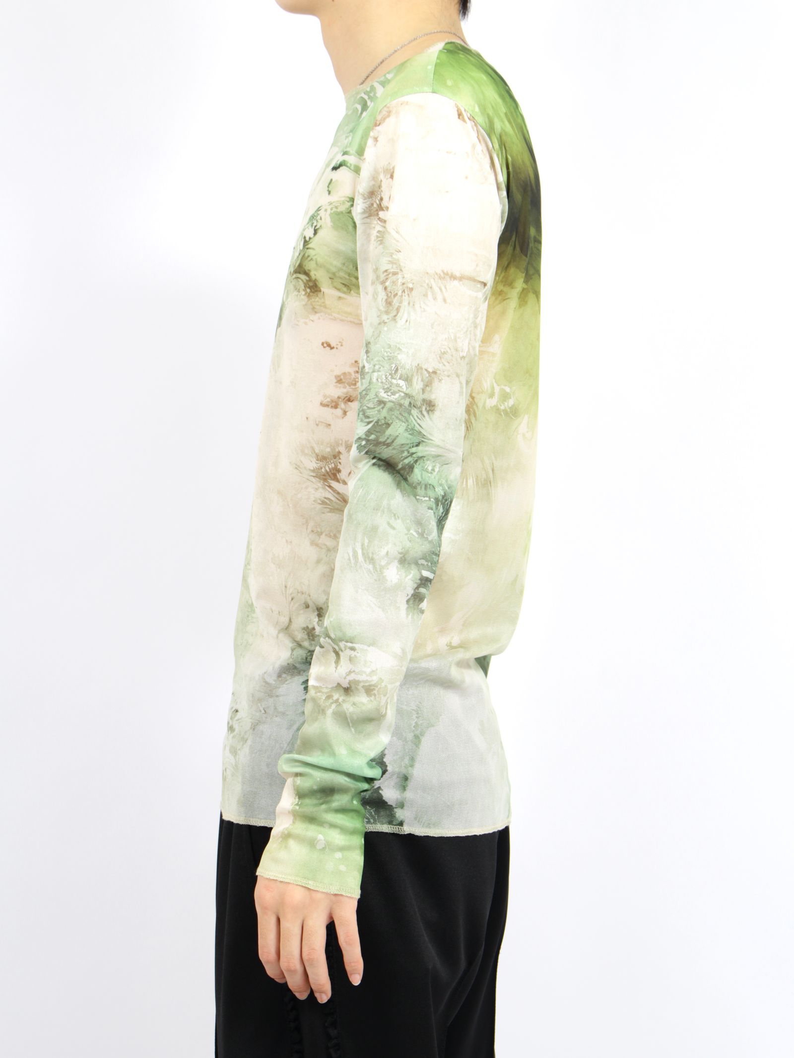 TAAKK - 【26SS】チュール シャツ / TULLE SHIRT / グリーン | STORY