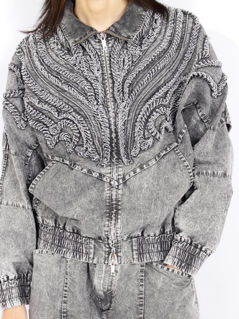 【26AW】ライトウェイト デニム ブルゾン / LIGHTWEIGHT DENIM BLOUSON / ライト グレー